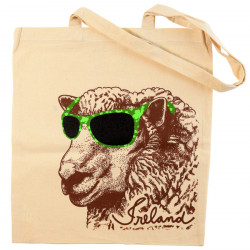 Sac Shopping Mouton Lunettes de Soleil