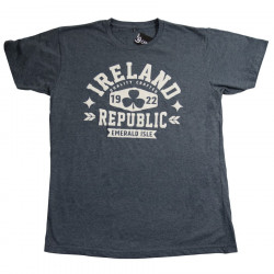 T-shirt Ireland Republic Gris Chiné